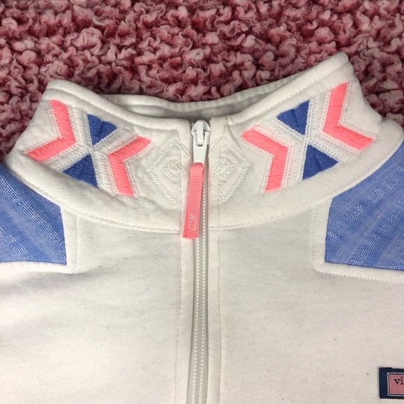 Women’s Vineyard Vines Quarter Zip Sweater - Picture 3 of 6